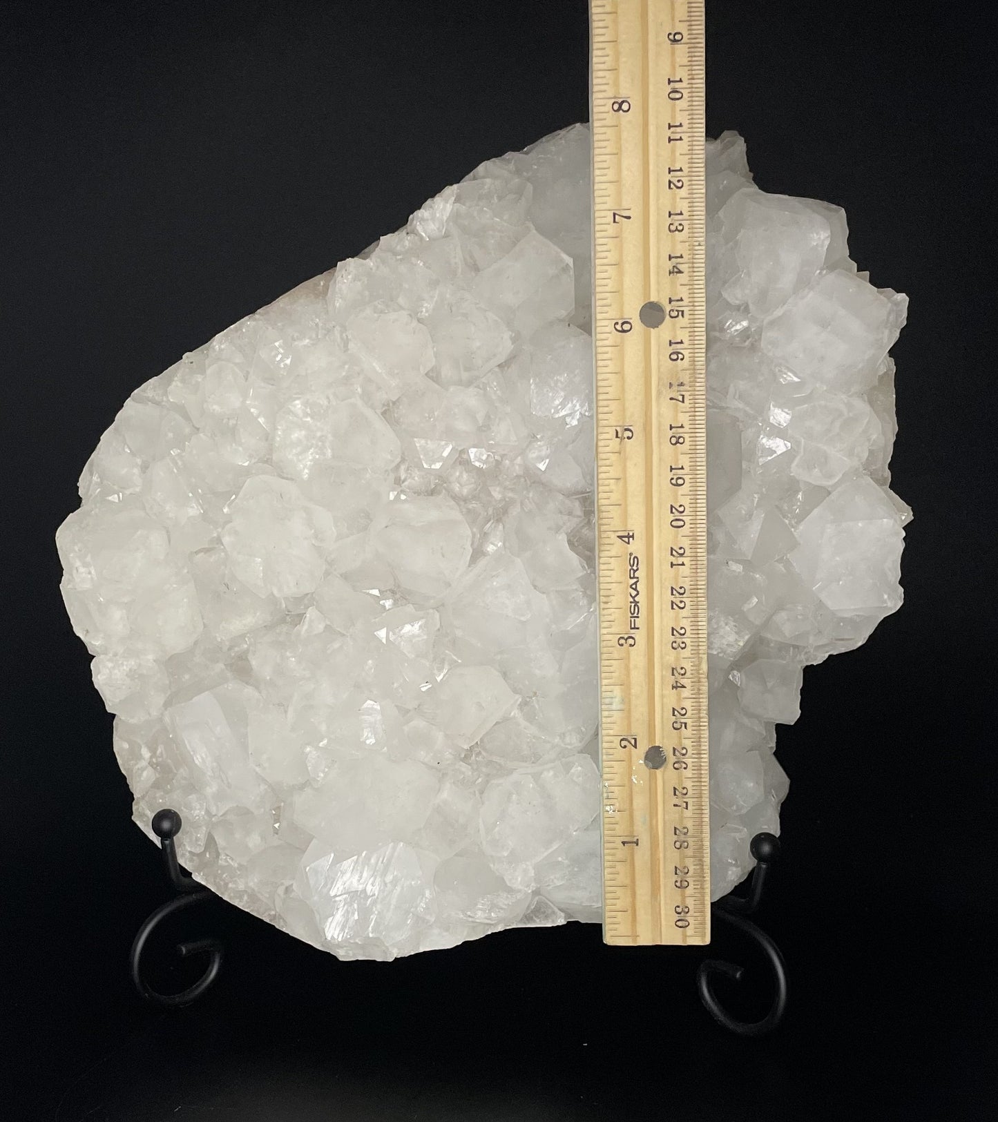 A zeolite cluster with distinctive earth-toned crystal formations.