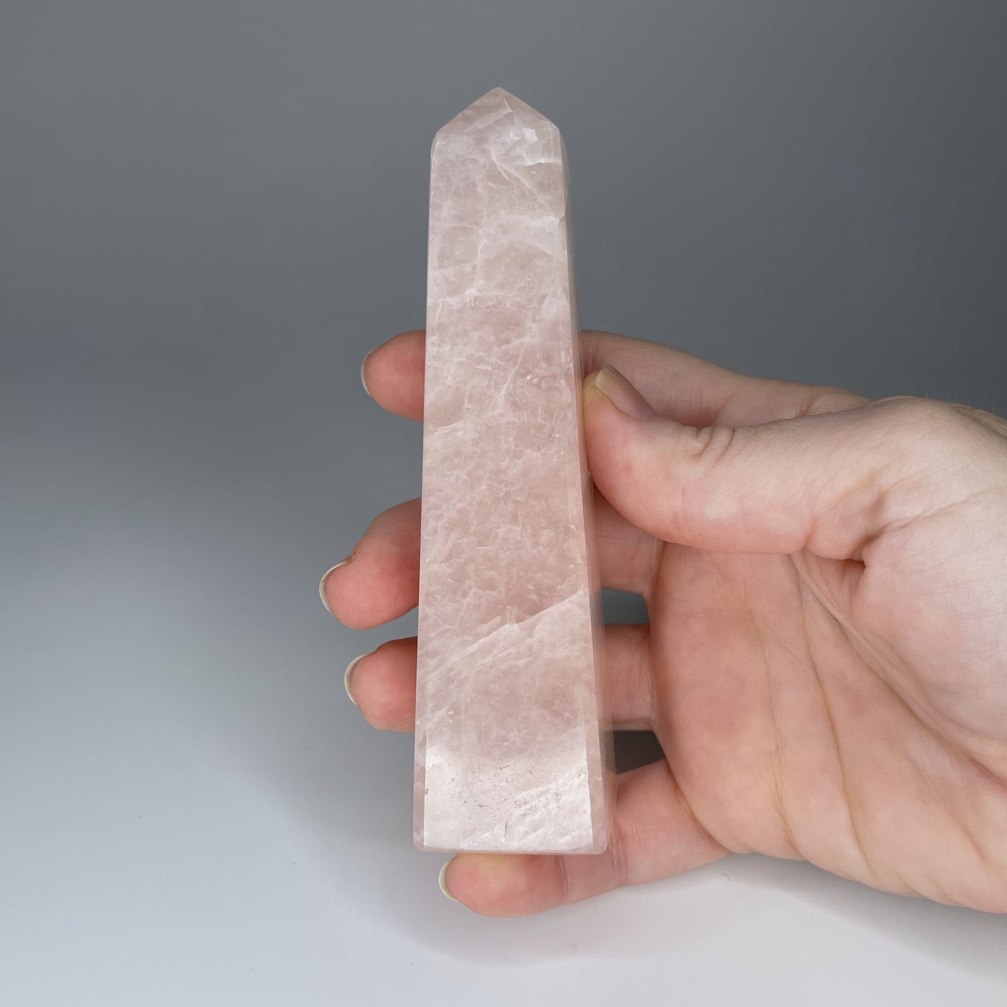 Rose Quartz Obelisk | 5 inches