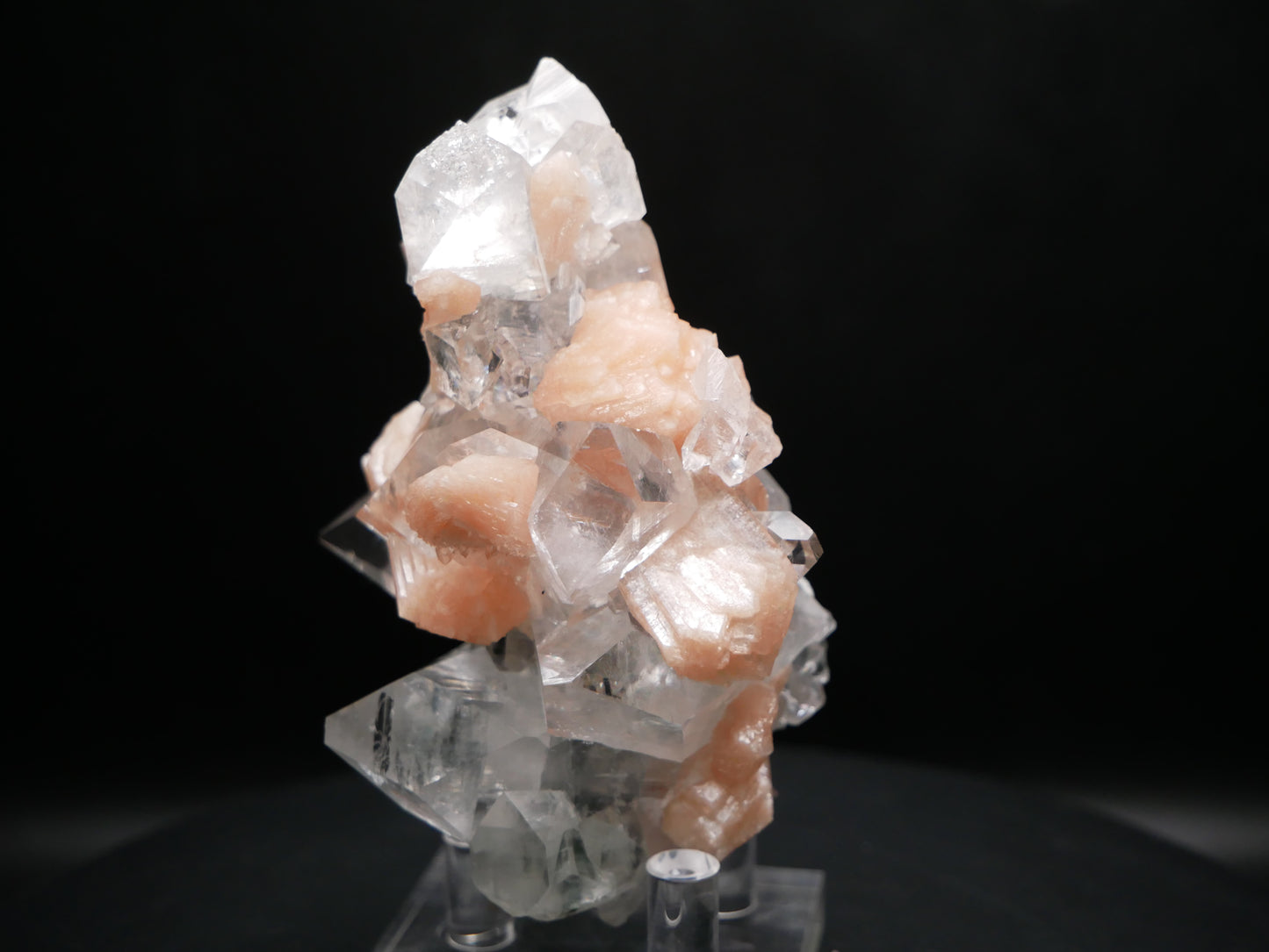 High-Quality Diamond Apophyllite with Stilbite | 7.4 ounces This & That Minerals