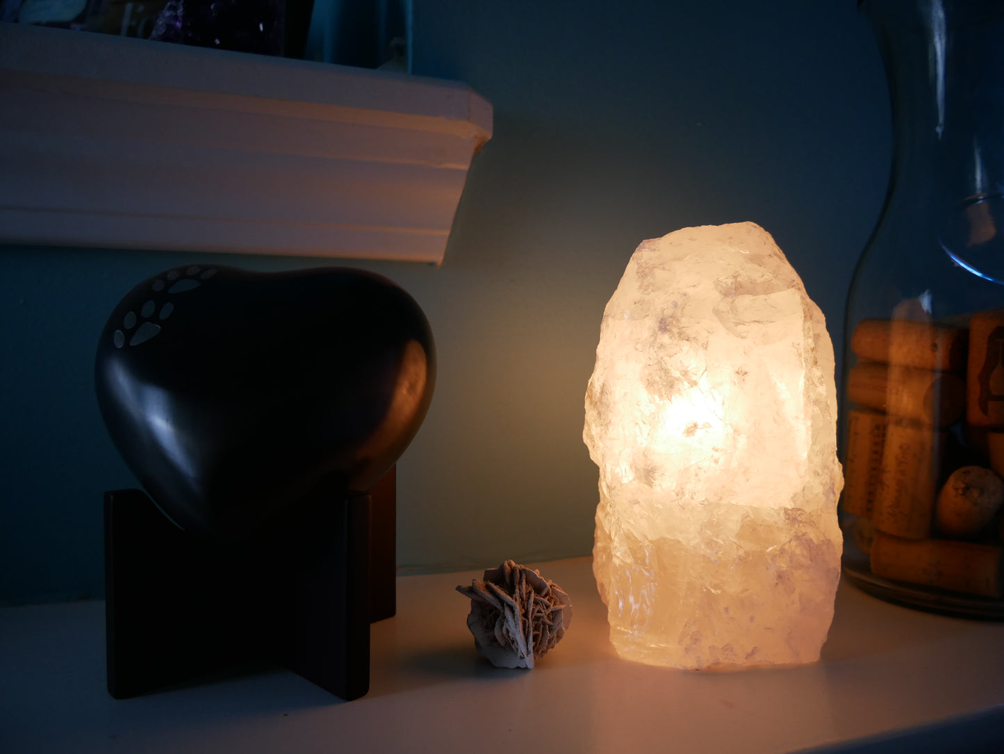 Rough Quartz Crystal Lamp This & That Minerals