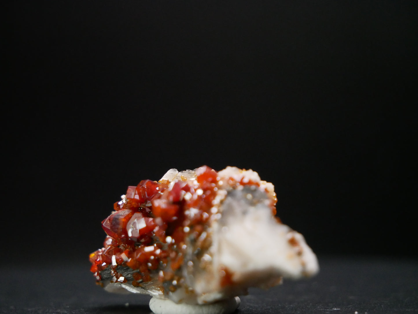 Vanadinite Specimen on Matrix - 28.2 grams This & That Minerals