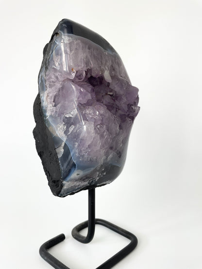 Amazing Brazilian Amethyst on Stand